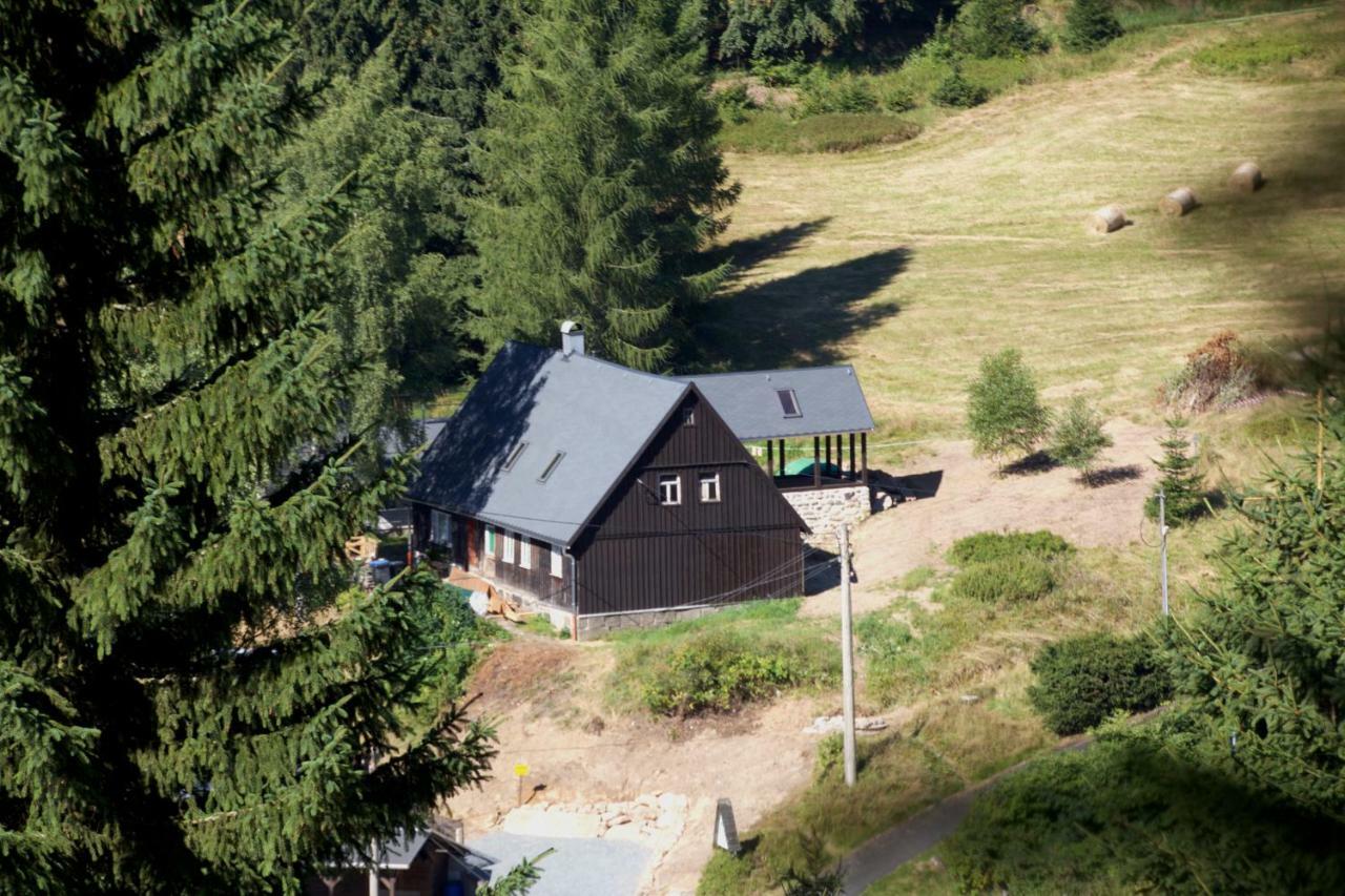 Villa Ferienhaus Anno Dazumal, wie zu Opa`s Zeiten Klingenthal Exterior foto